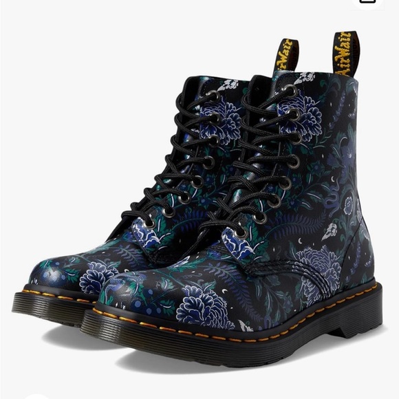 Dr. Martens Shoes - Dr. Martens 1460 Pascal Mystic Floral Lace Up Boot